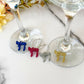 Chai Wine Charms (Set of 4)